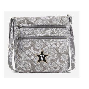 NWT Vera Bradley Collegiate Triple Zip Hipster